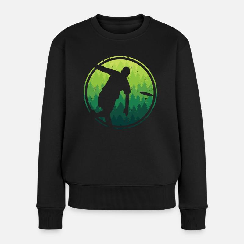 Disc Golf Players Disc Golf Disc Golf Players - Pull Premium bio Femme - noir