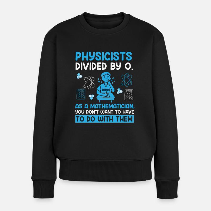 Physics - Women's Premium Organic Jumper - black