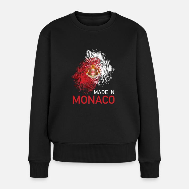 ADN de Monaco - Pull Premium bio Femme - noir