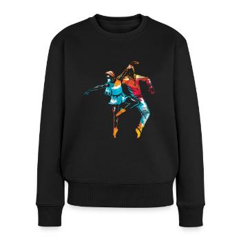 Jazz Dance - Women's Premium Organic Jumper - black - Front - Julia (174cm)