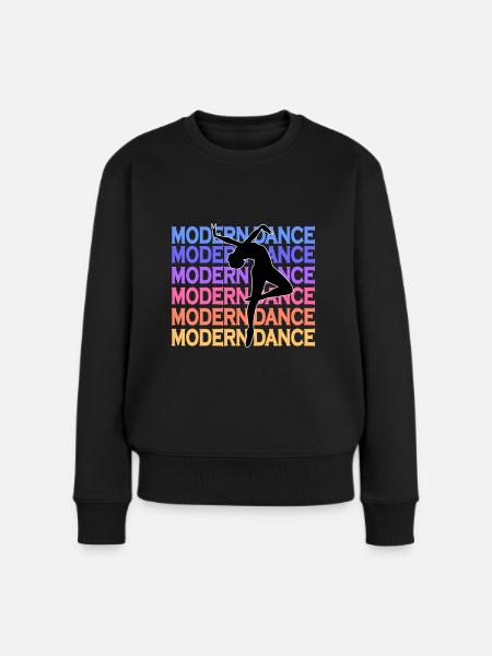 Modern dance Geschenk - Frauen Premium Bio Pullover - Schwarz