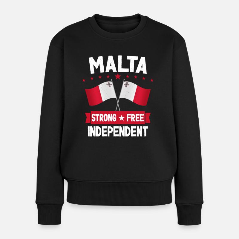 Malte - Pull Premium bio Femme - noir