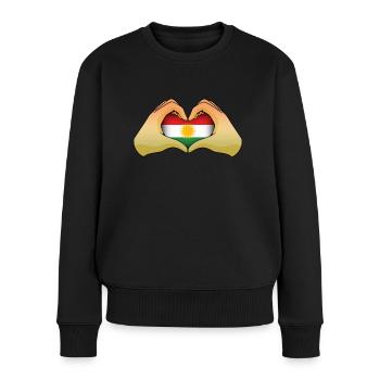 Kurdistan - Women's Premium Organic Jumper - black - Front - Julia (174cm)