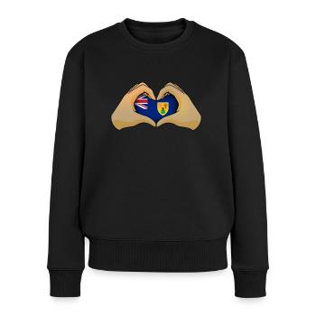 Turks and Caicos Islands - Women's Premium Organic Jumper - black - Front - Julia (174cm)