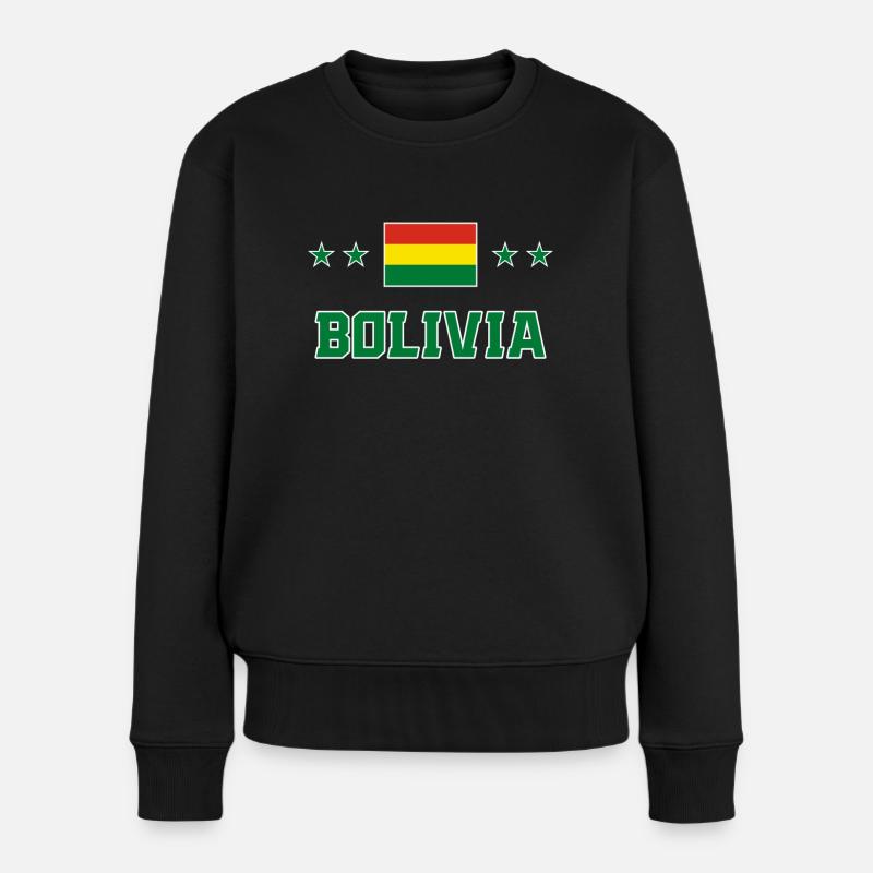 Bolivie - Pull Premium bio Femme - noir