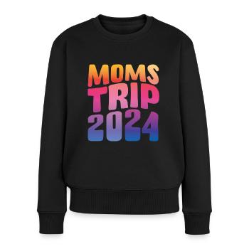 Voyage des mamans 2024 - Pull Premium bio Femme - noir - Devant - Julia (174cm)