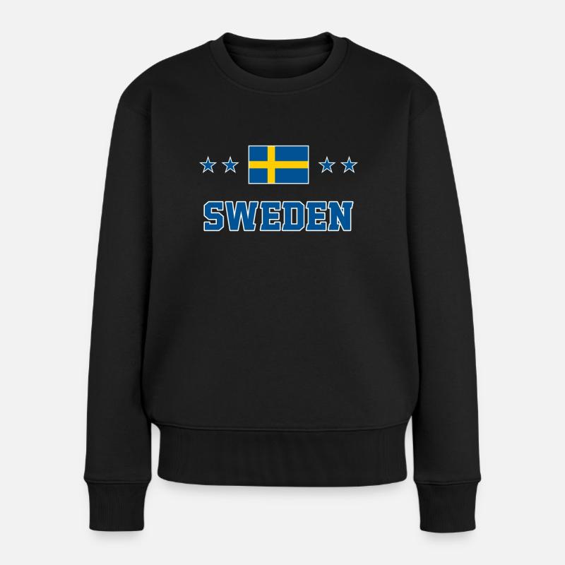 Suède - Pull Premium bio Femme - noir