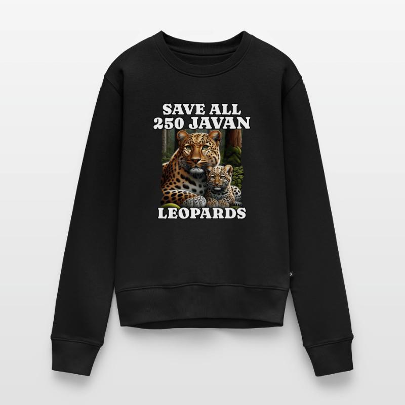 Sauver Java Leopard Pull Premium bio Femme