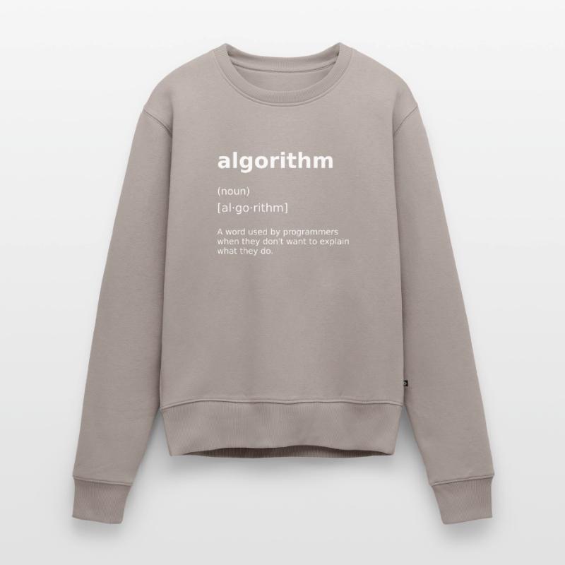 Programmieren Informatik Computer Algorithmus Frauen Premium Bio Pullover
