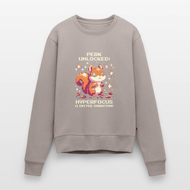 Hyperfocus active | ADHD Special Ability Women's Premium Organic Jumper