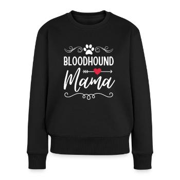 Maman limier - Pull Premium bio Femme - noir - Devant - Julia (174cm)
