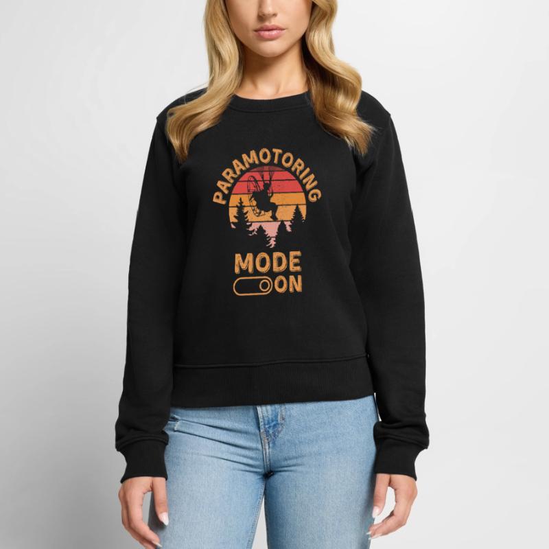 Mode paramoteur activé Pull Premium bio Femme