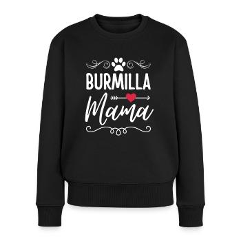 Burmilla Chat Maman Burmilla Maman - Pull Premium bio Femme - noir - Devant - Julia (174cm)