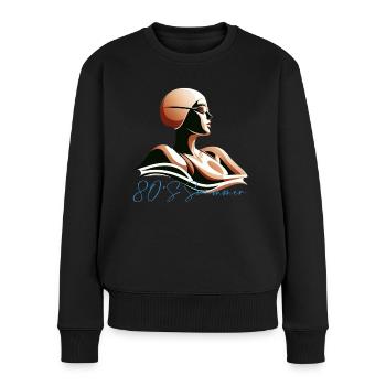Swimmer - Women's Premium Organic Jumper - black - Front - Julia (174cm)