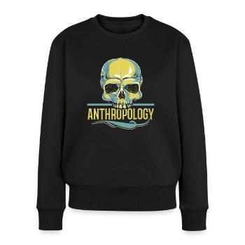 Anthropology Teacher Science Anthropologist - Women's Premium Organic Jumper - black - Front - Julia (174cm)