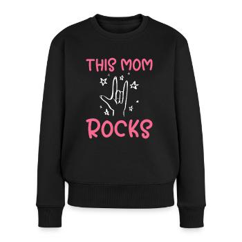 Rock Punk Heavy Metal Women Women Festival Idea - Women's Premium Organic Jumper - black - Front - Julia (174cm)