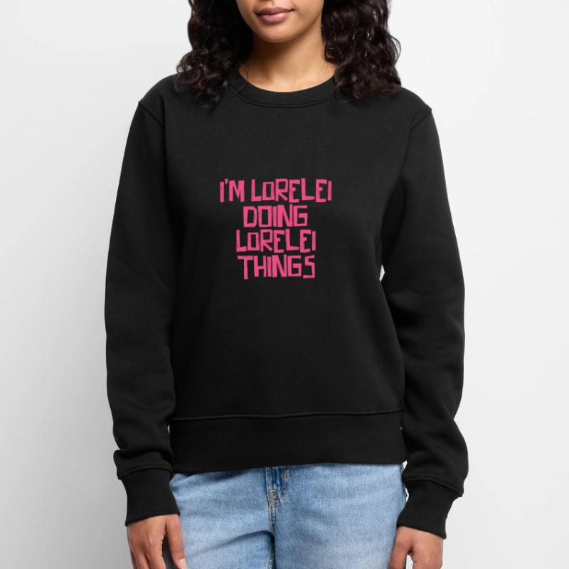 I'm Lorelei doing Lorelei things Women's Premium Organic Jumper