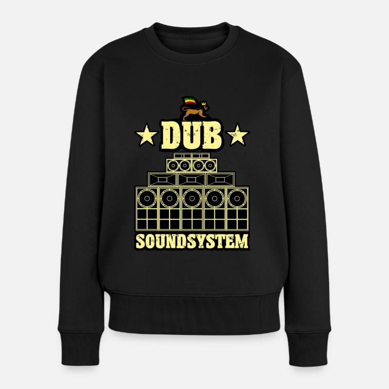 Système de sonorisation dub - Pull Premium bio Femme - noir