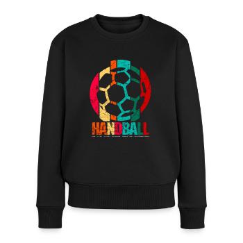 Handball - Women's Premium Organic Jumper - black - Front - Julia (174cm)