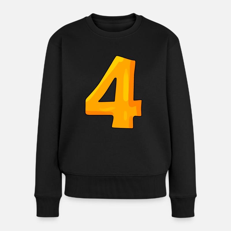 4 - Pull Premium bio Femme - noir