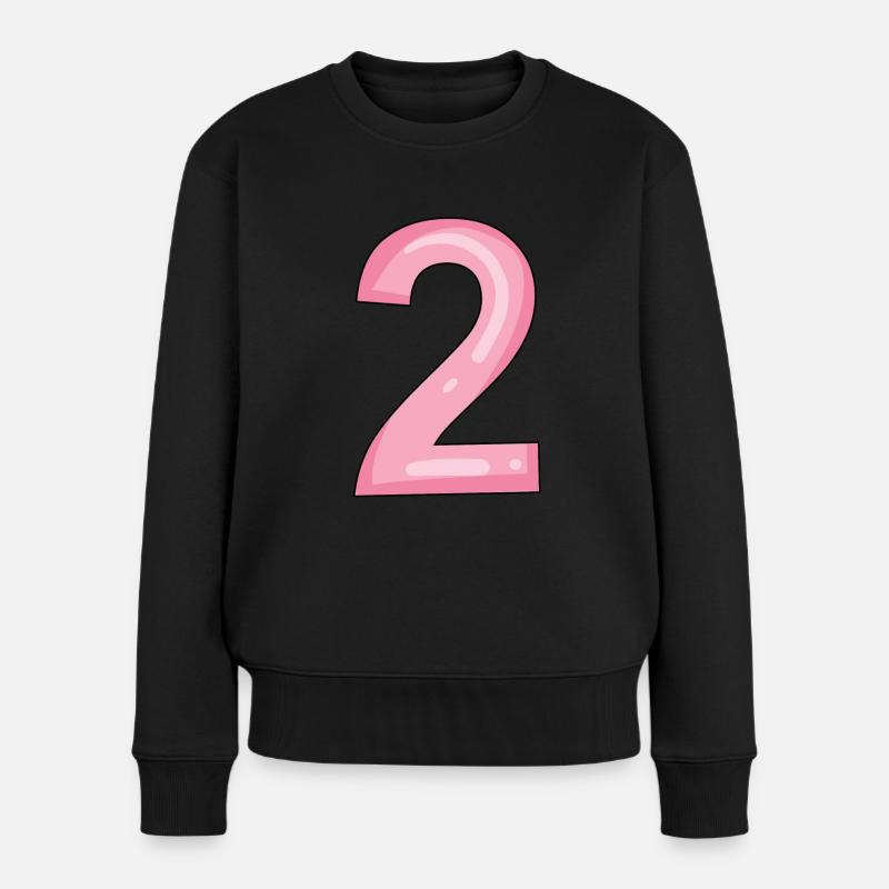 2 rose - Pull Premium bio Femme - noir