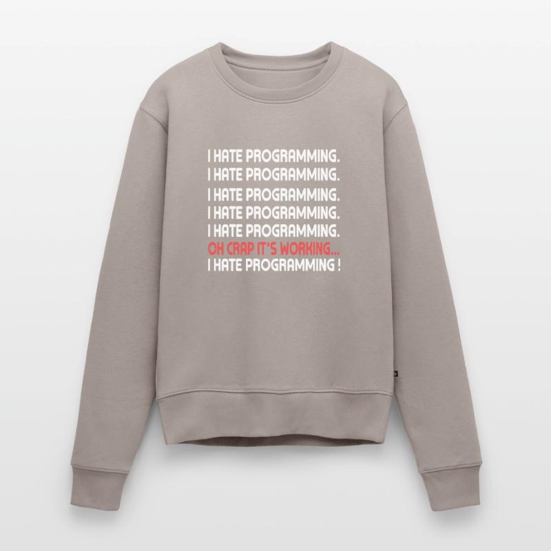 PC Programming Coding Program Internet Computer Women's Premium Organic Jumper