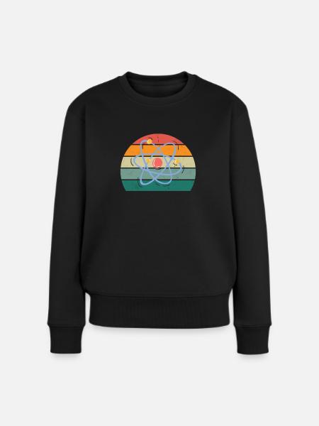 connaissances scientifiques en recherche - Pull Premium bio Femme - noir