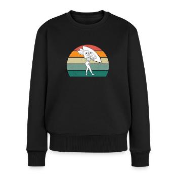 Canoéiste Canoéiste Canoéiste Kayak Slalom Canoë - Pull Premium bio Femme - noir - Devant - Julia (174cm)