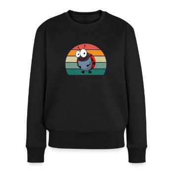 Insekt Krabbeln Fliegen Flügel Ameisen Insekten - Frauen Premium Bio Pullover - Schwarz - Vorne - Julia (174cm)