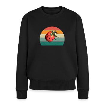 Insect crawling flies wings ants insects - Women's Premium Organic Jumper - black - Front - Julia (174cm)