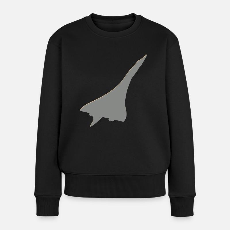 Concorde - Frauen Premium Bio Pullover - Schwarz