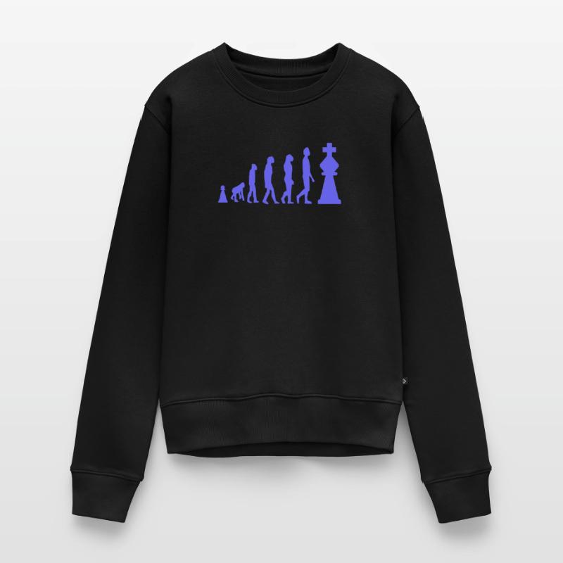 Chess Evolution Chess Funny Women's Premium Organic Jumper