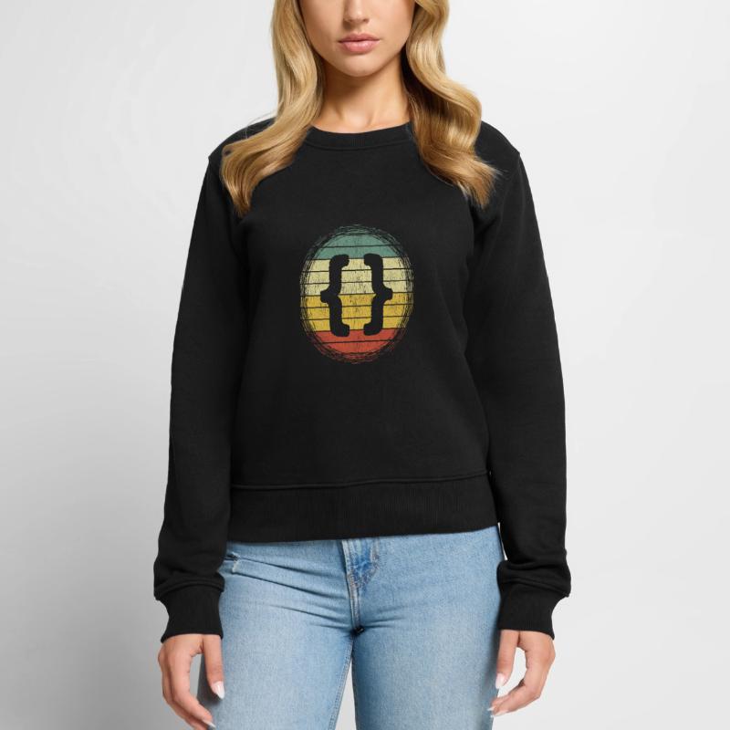 Webentwickler HTML Code CSS Programmierer Frauen Premium Bio Pullover
