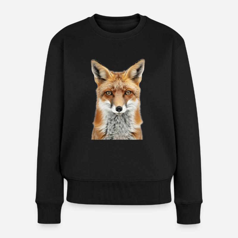 Renard - Pull Premium bio Femme - noir