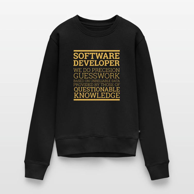 "Software Developer" | Programmierer Frauen Premium Bio Pullover