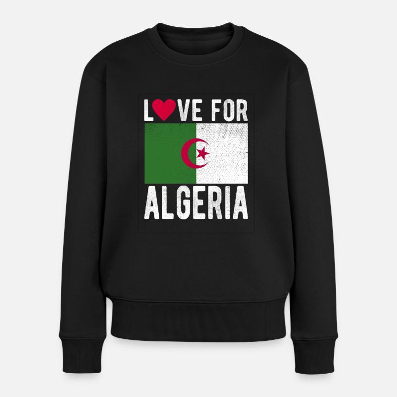 Algérie Souvenir - Pull Premium bio Femme - noir