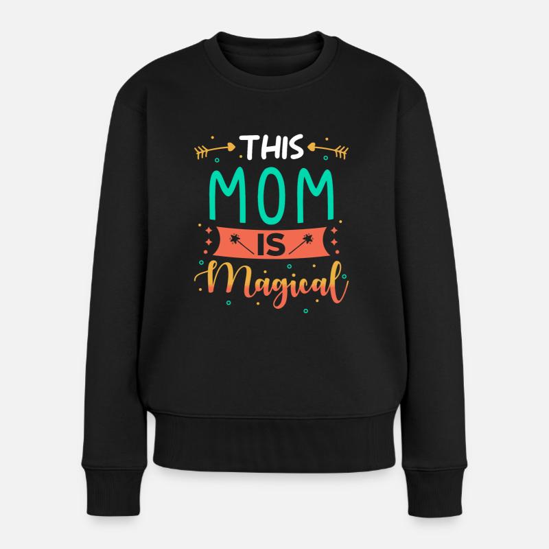 Cadeau maman - Pull Premium bio Femme - noir