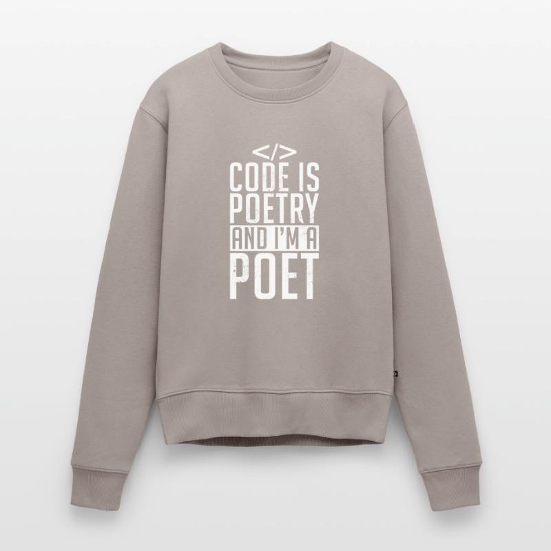 Programmer Developer Coder Code Women's Premium Organic Jumper