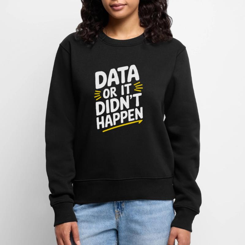 Data Analyst Data Scientist Data Engineer - Data Women's Premium Organic Jumper