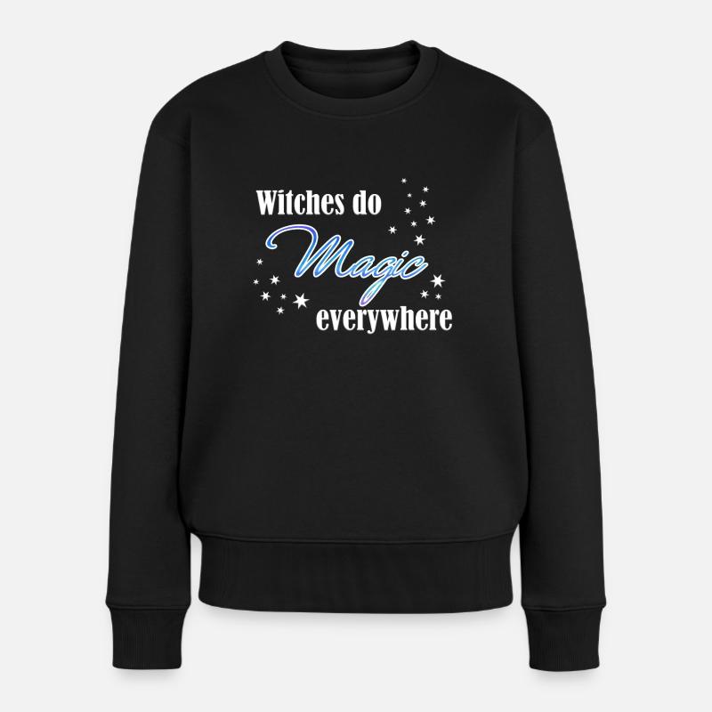 De la magie partout - Pull Premium bio Femme - noir