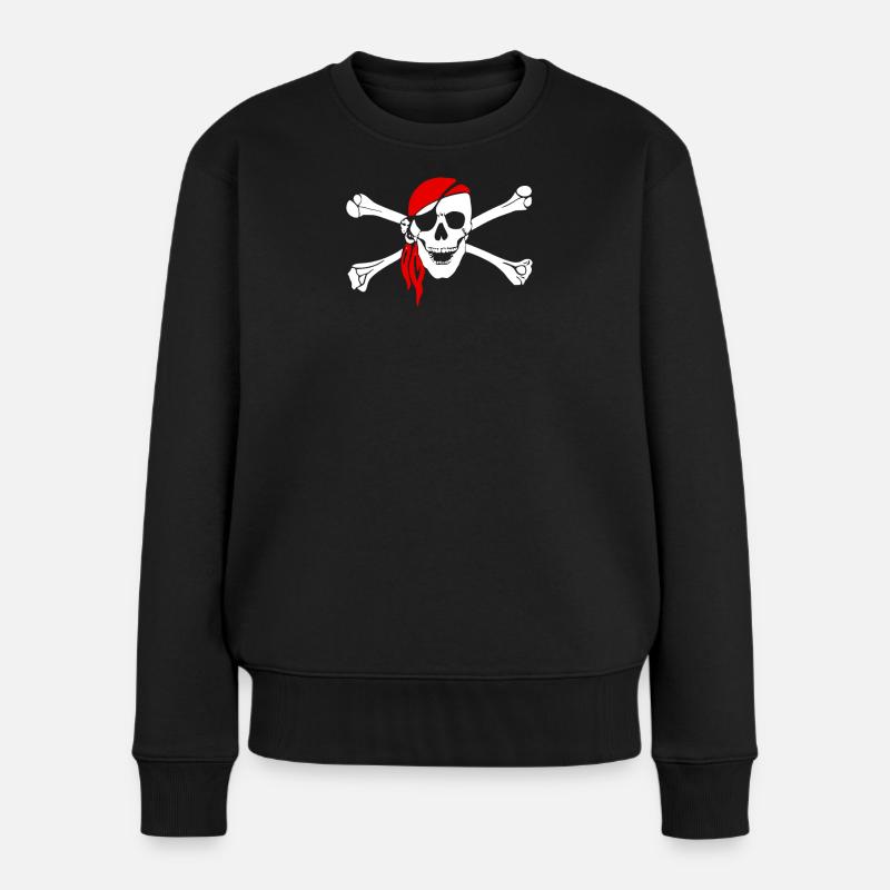 Pirat - Pull Premium bio Femme - noir