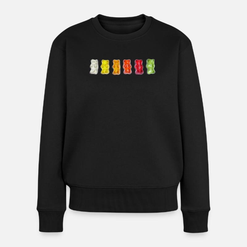 Gummi Bears - Pull Premium bio Femme - noir