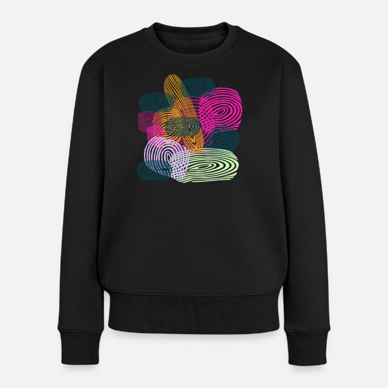 bild - Frauen Premium Bio Pullover - Schwarz