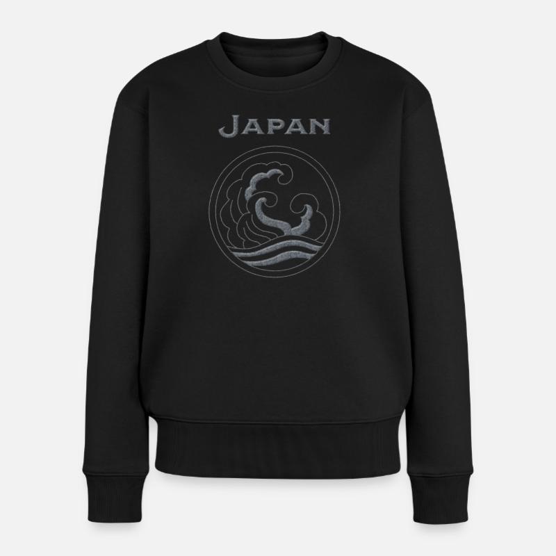 Japon 69 - Pull Premium bio Femme - noir