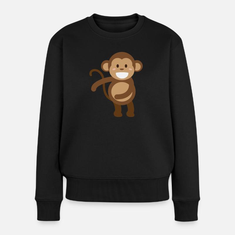 Dancer float dance gift dance trend dance monkey - Women's Premium Organic Jumper - black