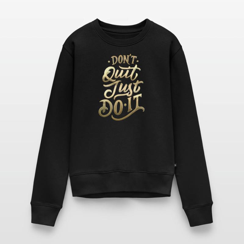 Ne quittez pas Gradient Script Pull Premium bio Femme