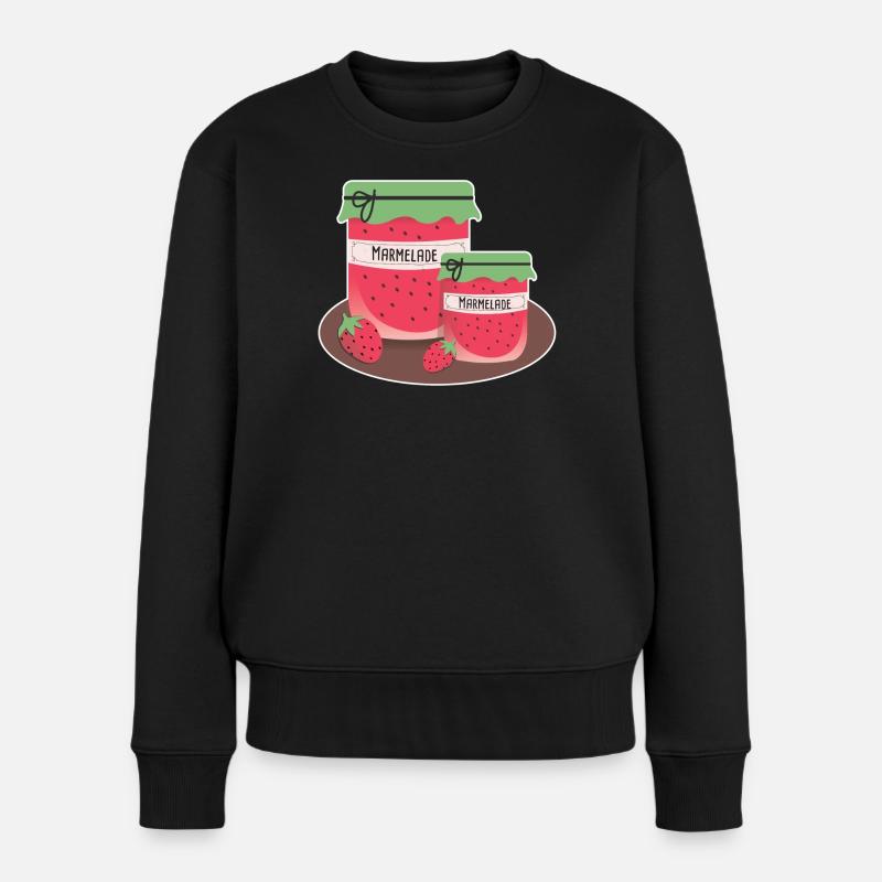 confiture - Pull Premium bio Femme - noir