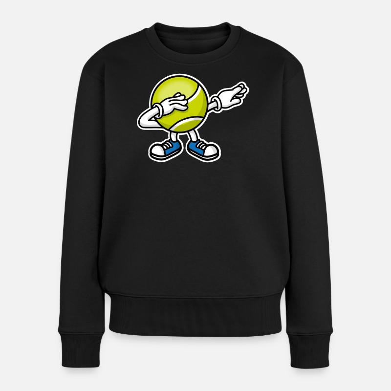 Dab dabbing balle de tennis ball - Pull Premium bio Femme - noir