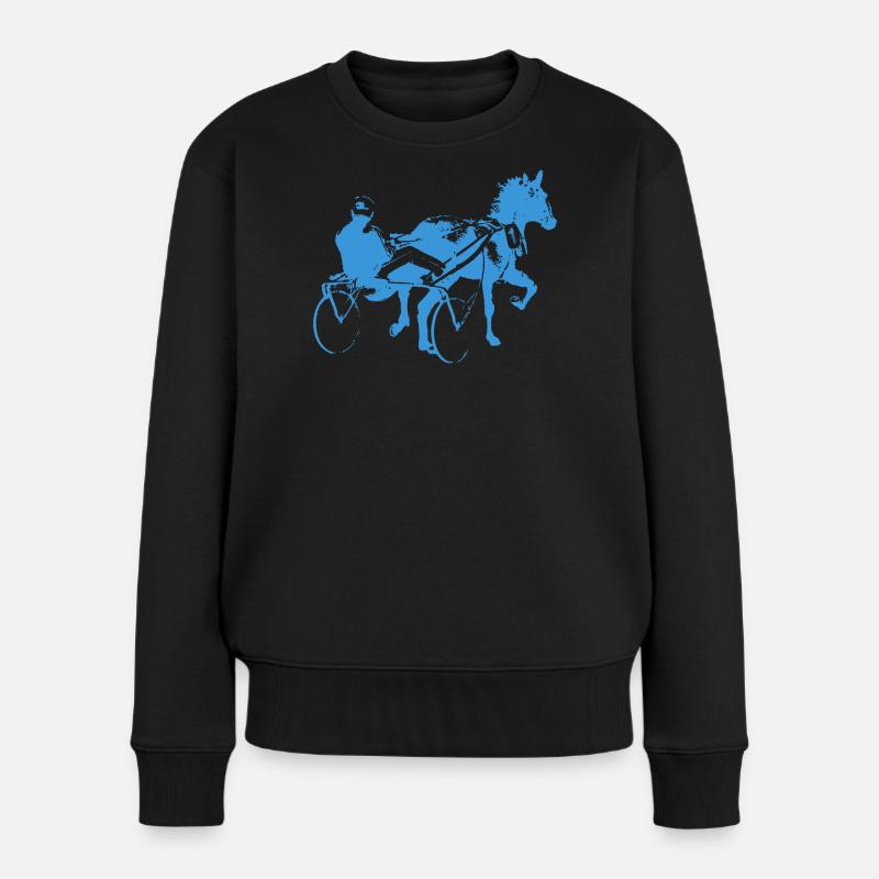 trotteur - Pull Premium bio Femme - noir