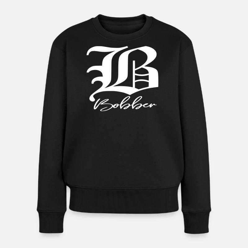 bobber shirt - Frauen Premium Bio Pullover - Schwarz
